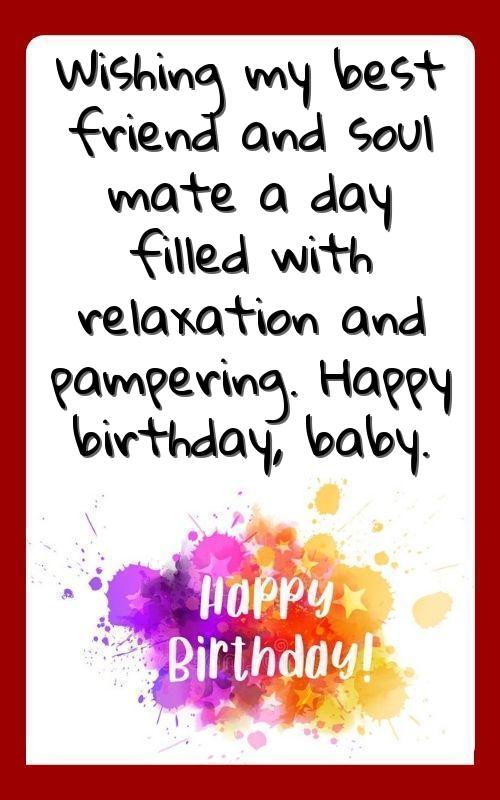 happy birthday to you my wife message